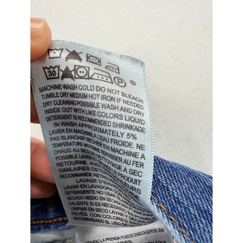 Levi's 524 Too Superlow Skinny Jeans 28x32 Medium Wash Denim - Picture 12 of 14